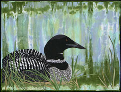 CarolynKingArtQuilts_Loon-at-Rest_thumb